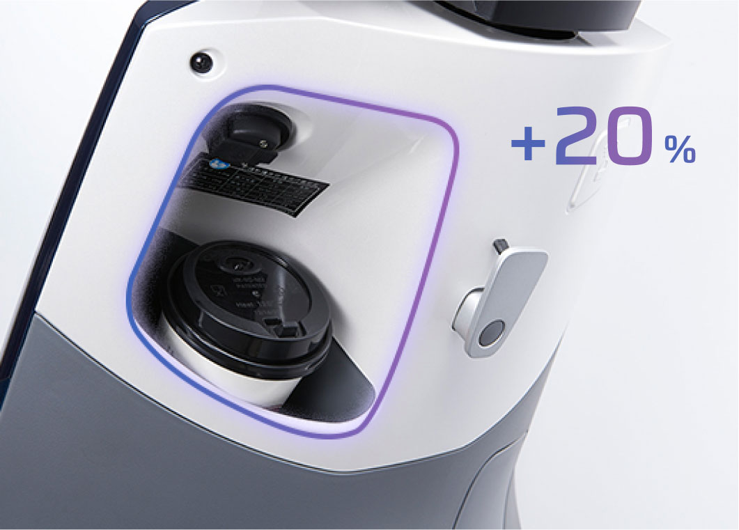 放大前置物空間，手機飲料一齊放。