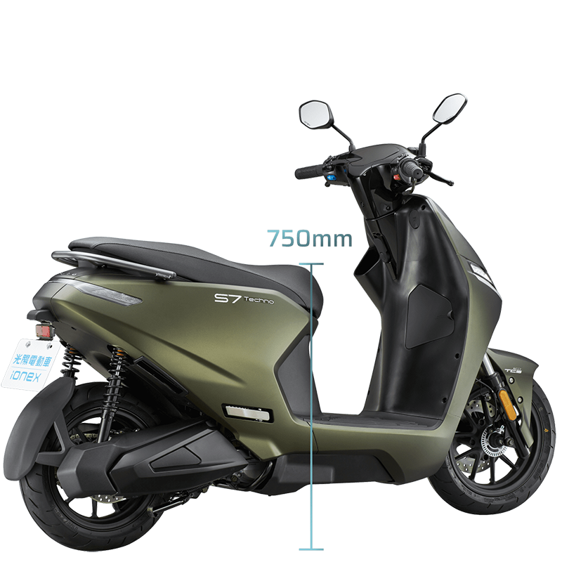 Ionex S7 Techno 側面